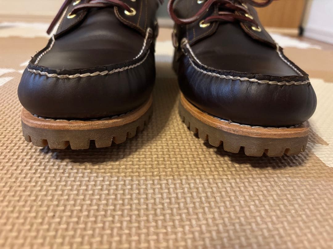 美品 Timberland 3eyeブラウン デッキシューズ 28.5