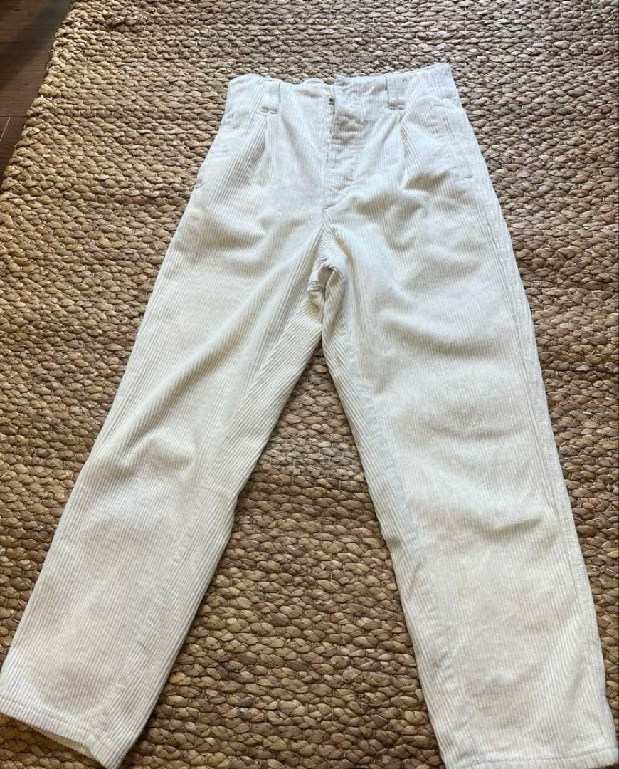 ARCH アーキ2024AWテーパードコーデュロイパンツ