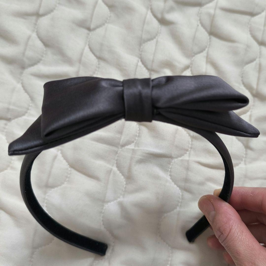 ALEXANDRE DE PARIS リボン カチューシャ