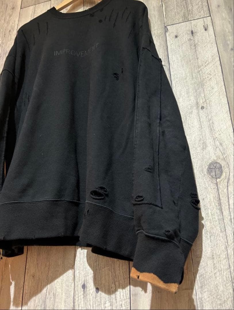 トップス stein OVERSIZED REBUILD SWEAT