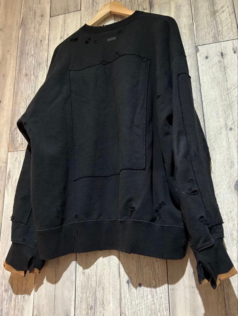 トップス stein OVERSIZED REBUILD SWEAT