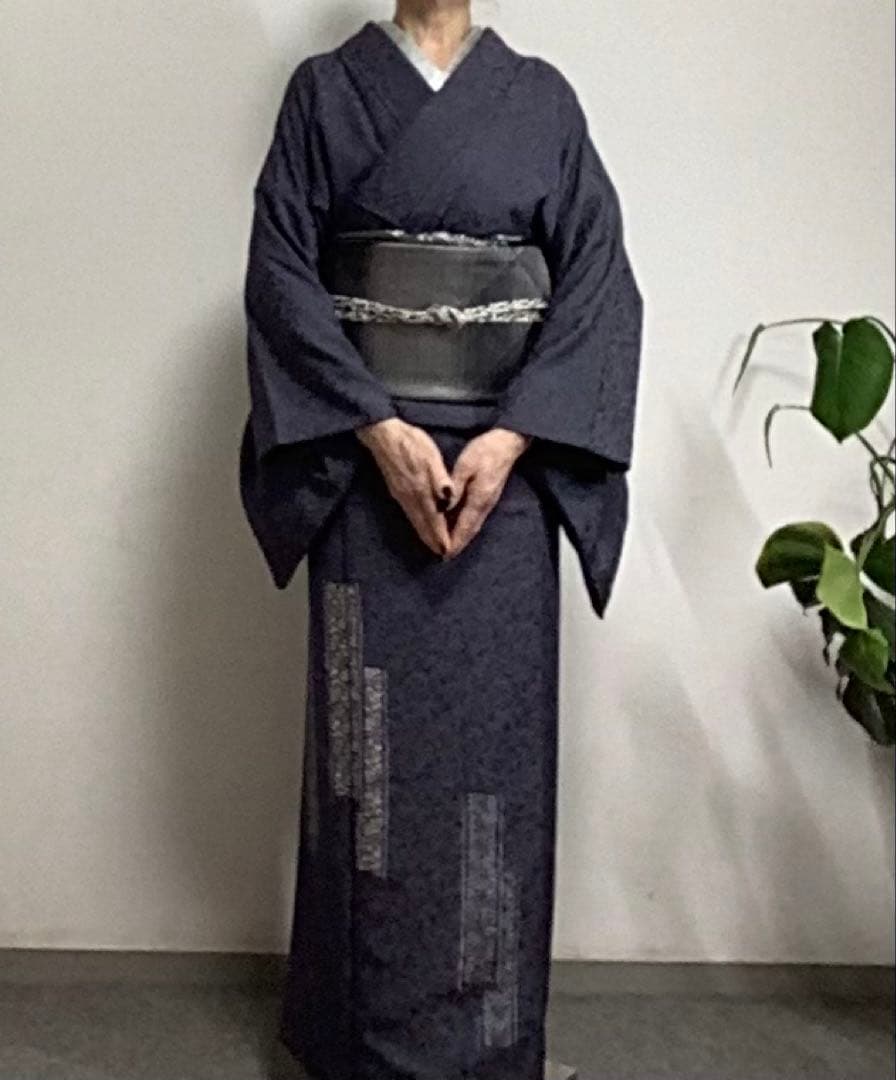 作家物、密かにゴージャスなお着物。