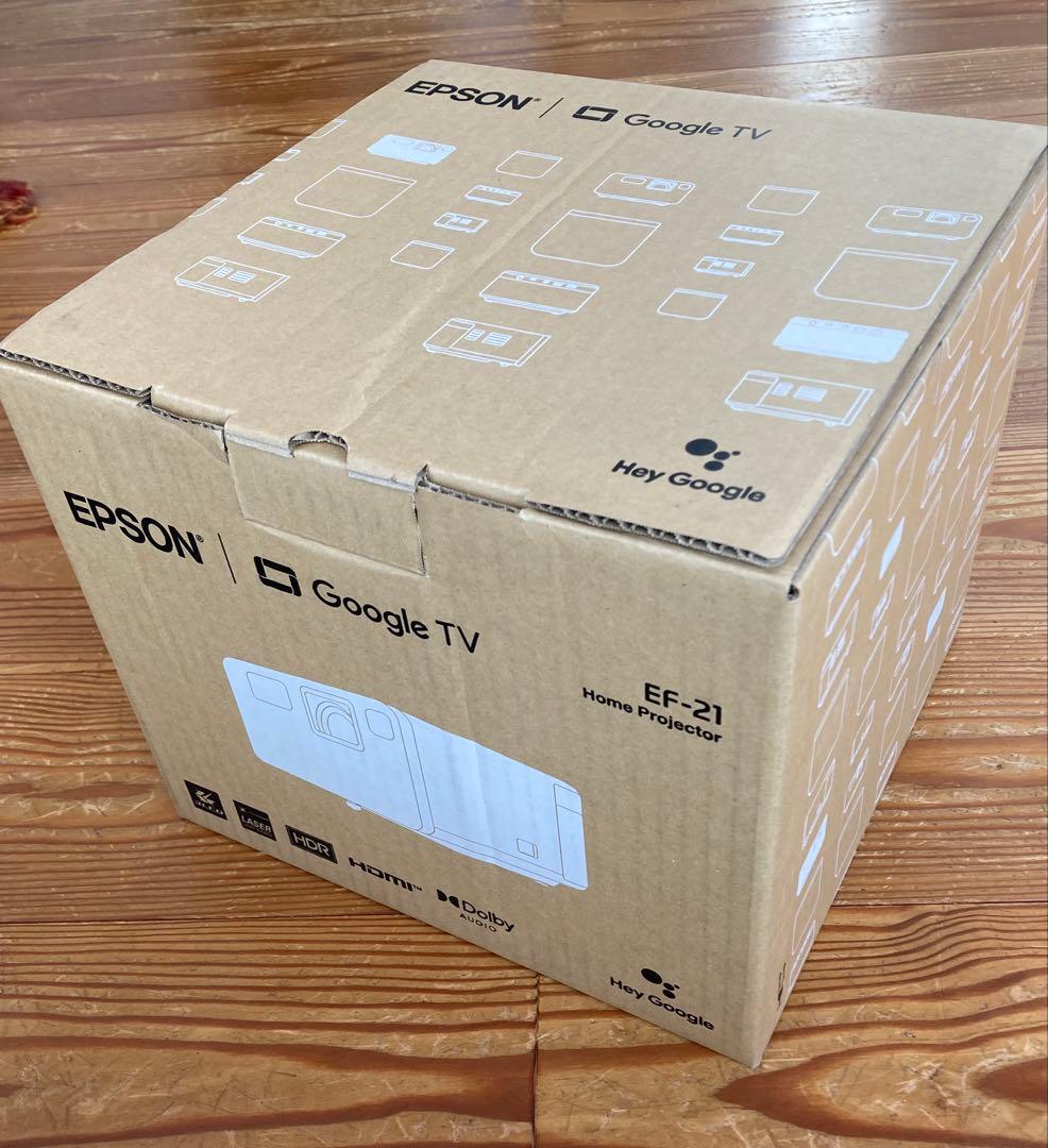 e*t様 【新品未開封】EPSON EF-21 ホームプロジェクター