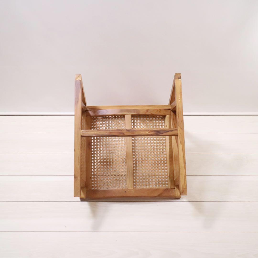 AZUMAYA BELOR 座椅子 ラタン フロアチェア 籐 北欧 モダン 1脚