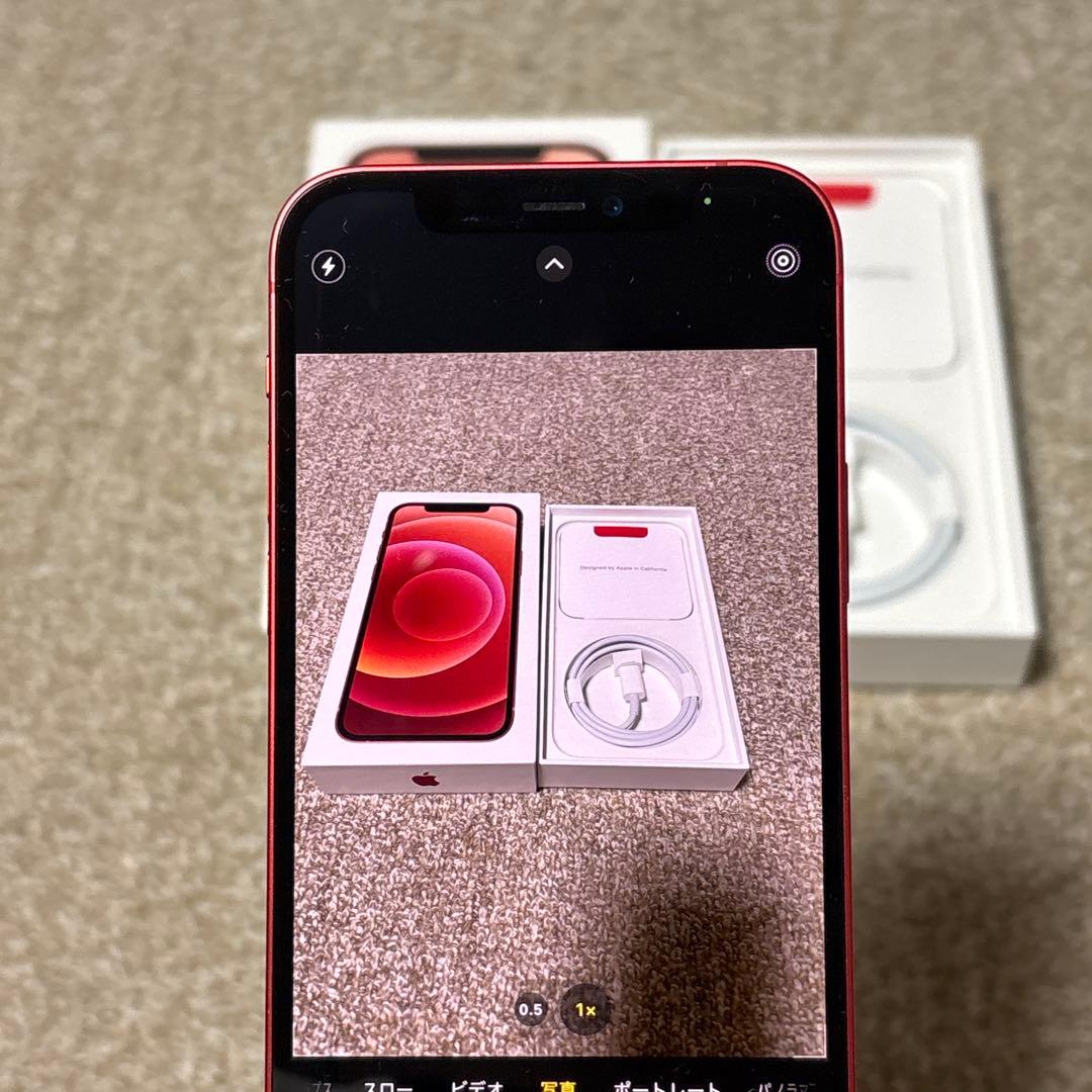 訳あり特価 SIMフリー iPhone 12 Red 64GB