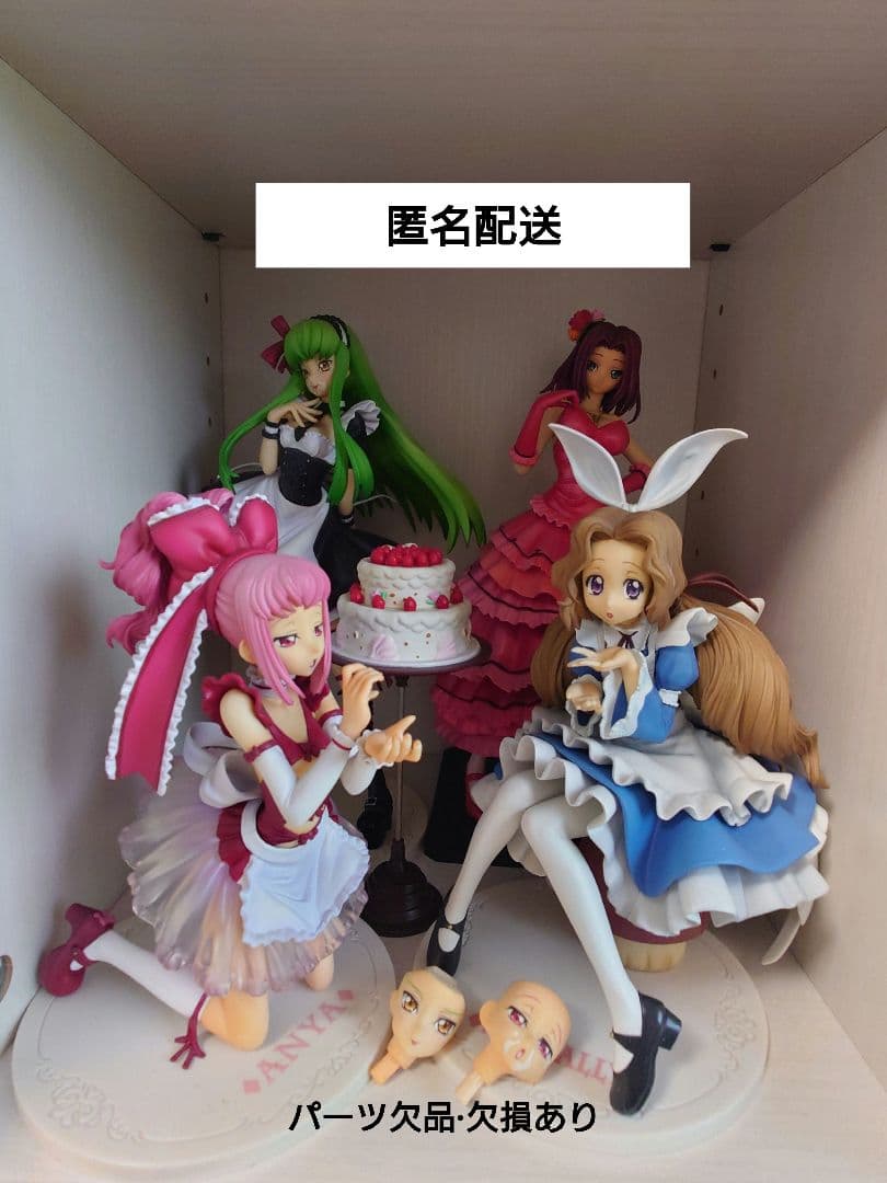 コードギアス　反逆のルルーシュ 一番くじ　フィギュア　4体