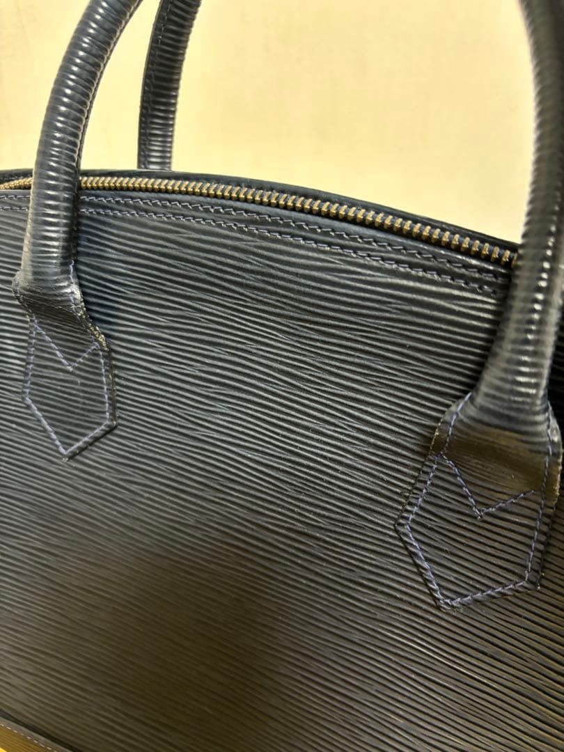 FENDIバッグ 2WAY ショルダーバッグ レザー ネイビー