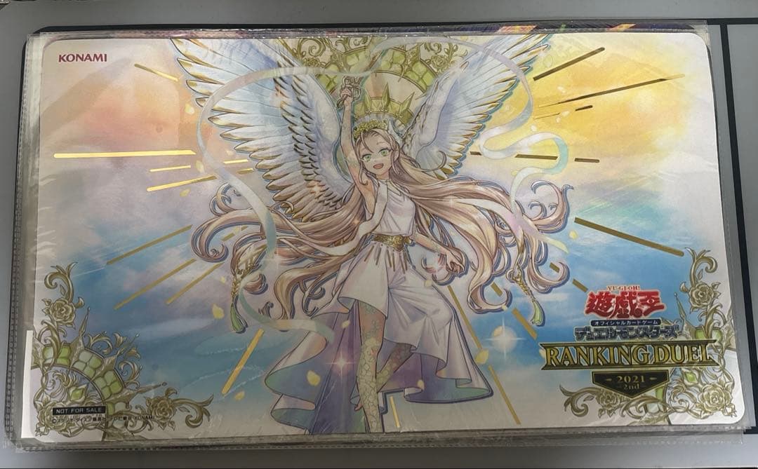 遊戯王　勇気の天使ヴィクトリカ プレイマット　公式プレイマット