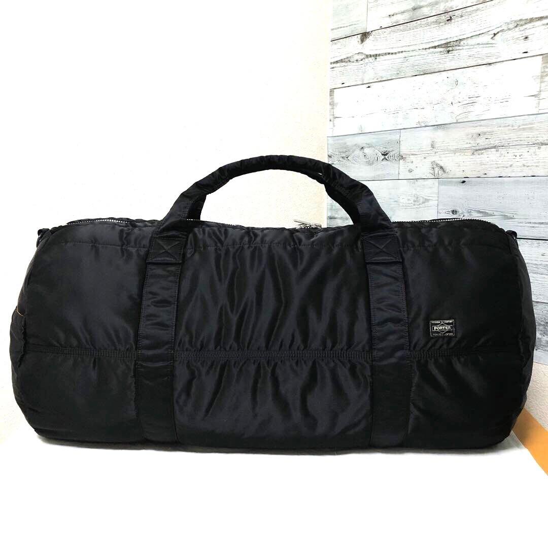 超美品✨廃盤 ポータータンカー ボストンバッグXL 2way 黒 TSAロック