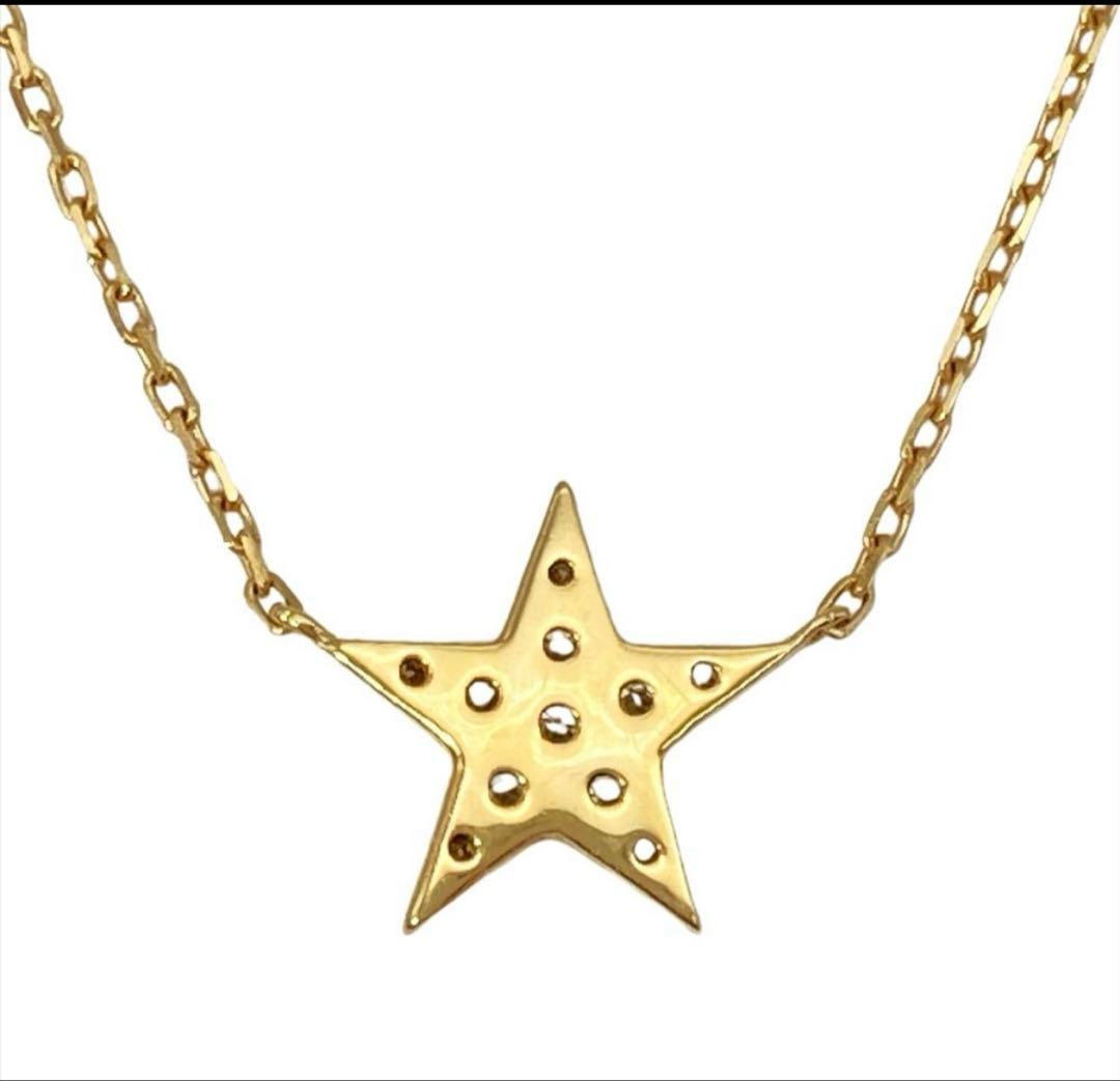 agete スターモチーフ　K18 0.07