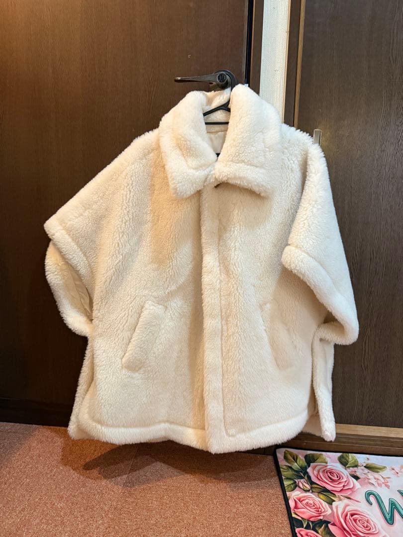 アルパカケープ(ホワイト)