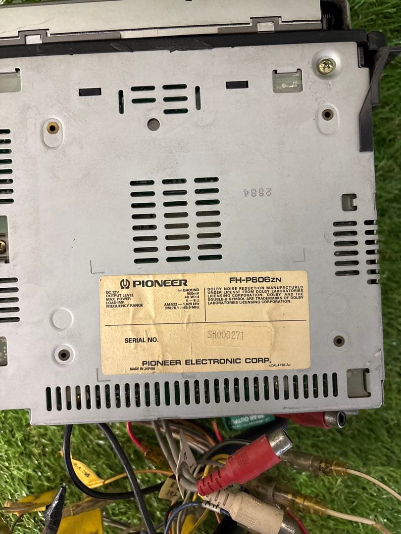 カロッツェリア FH-P606 CD カセットデッキ 2DIN