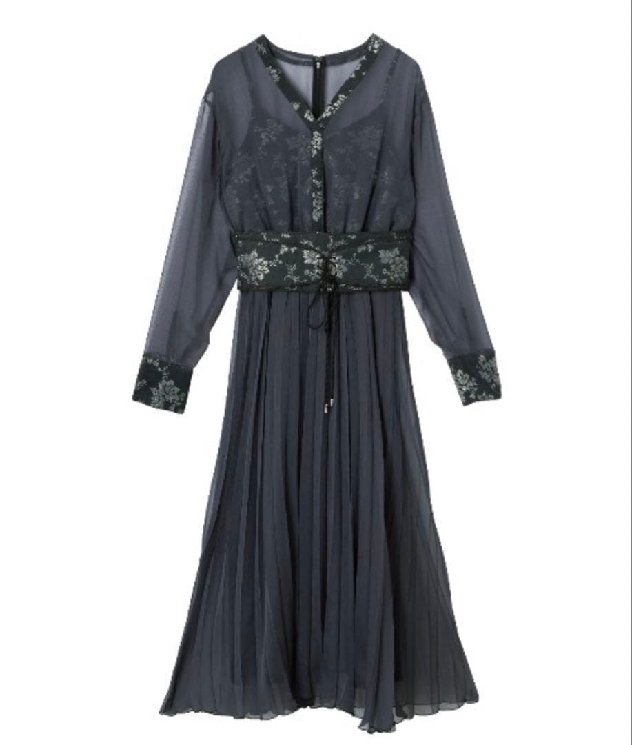 AMERIアメリ ワンピース Mサイズ ブラック スミクロ