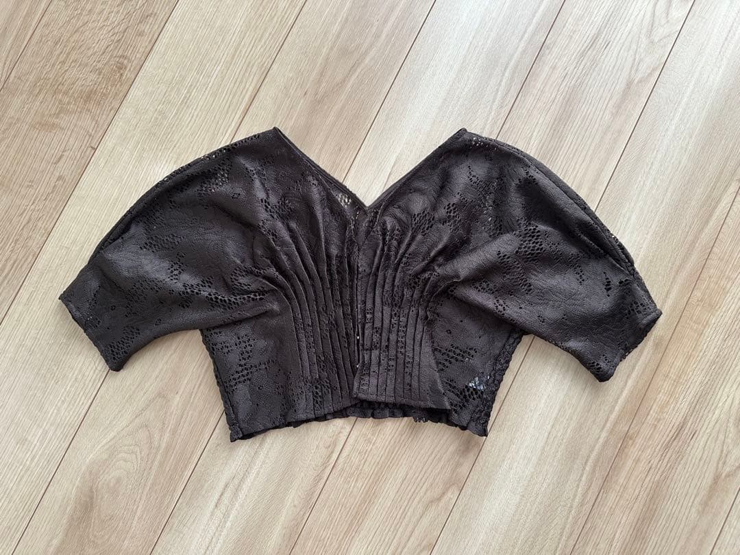 Dorry Doll ジャガード セット ドレス ブラウン