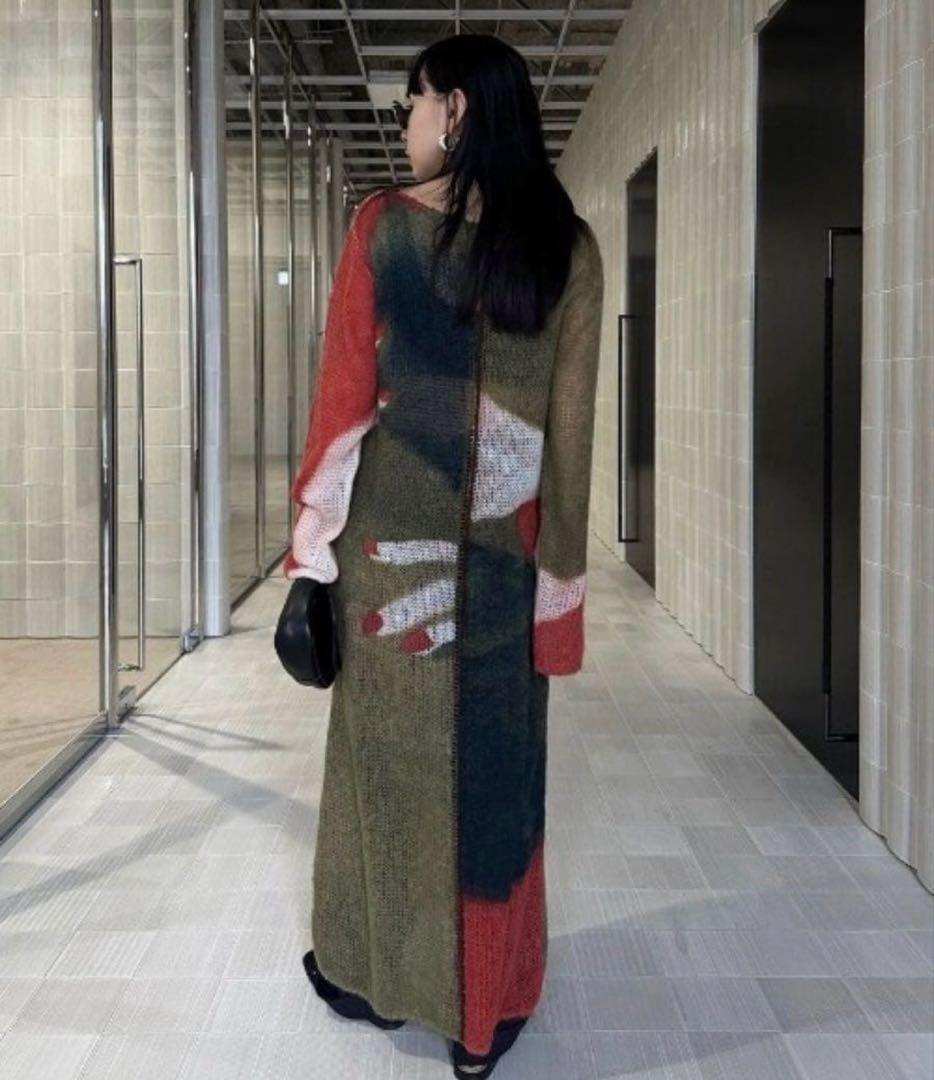 ameri ニットワンピース