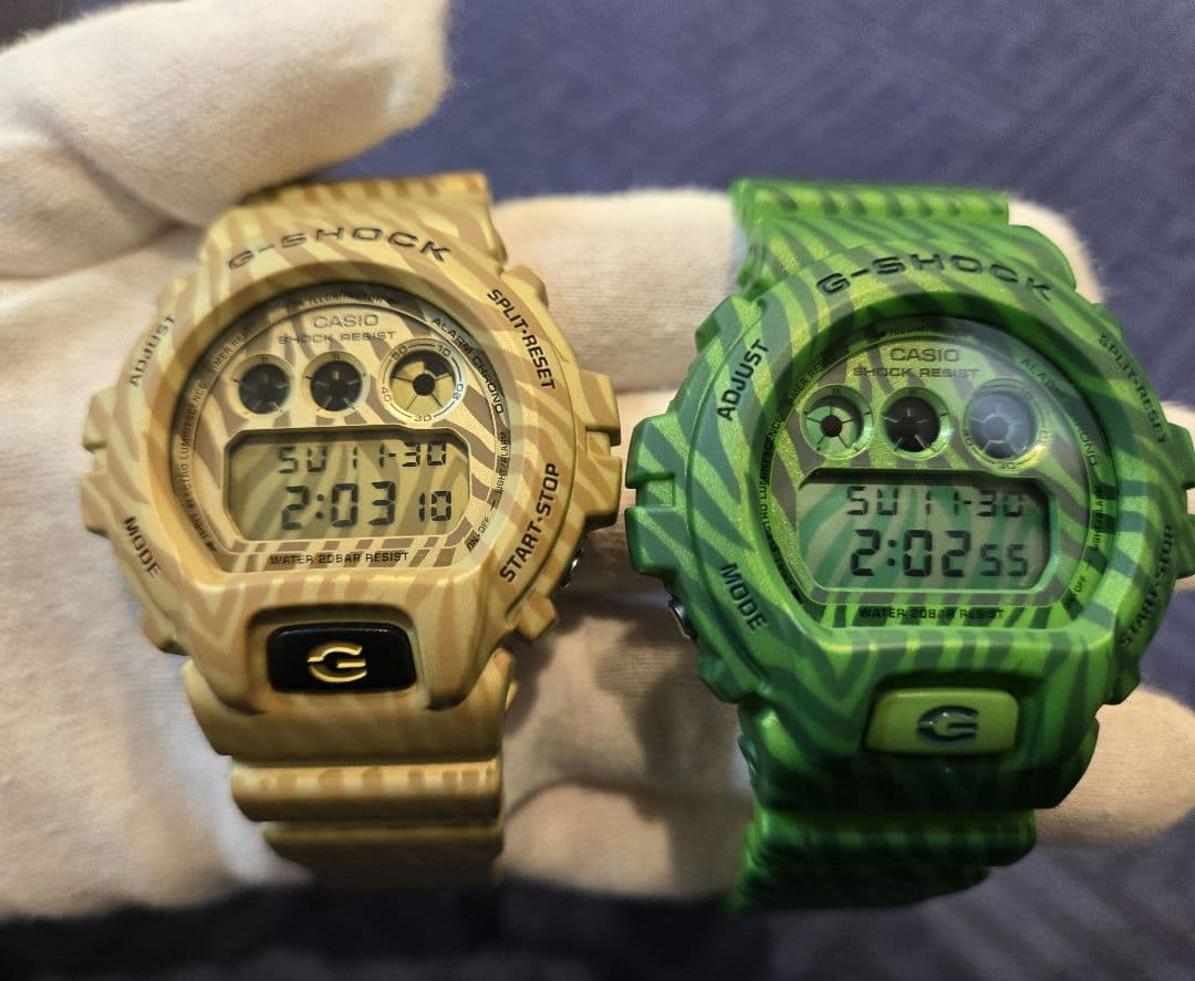 [G-SHOCK] デジタル腕時計 2点セット(限定品)
