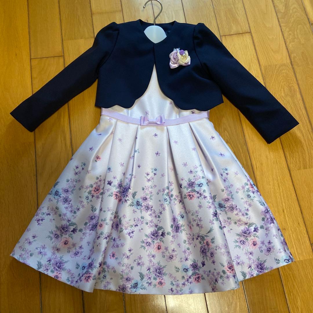 フォーマルドレス 115 花柄　ショパン