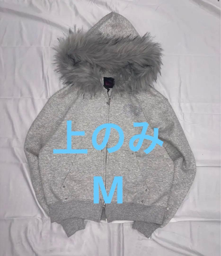 9090 girl 90 Logo Glitter セットアップ heather