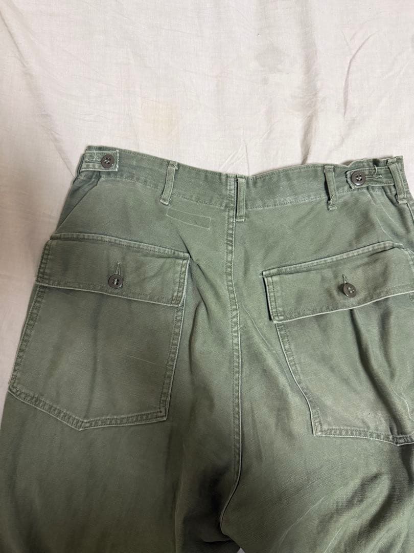 50s usarmy ベイカーパンツ ボタンフライ