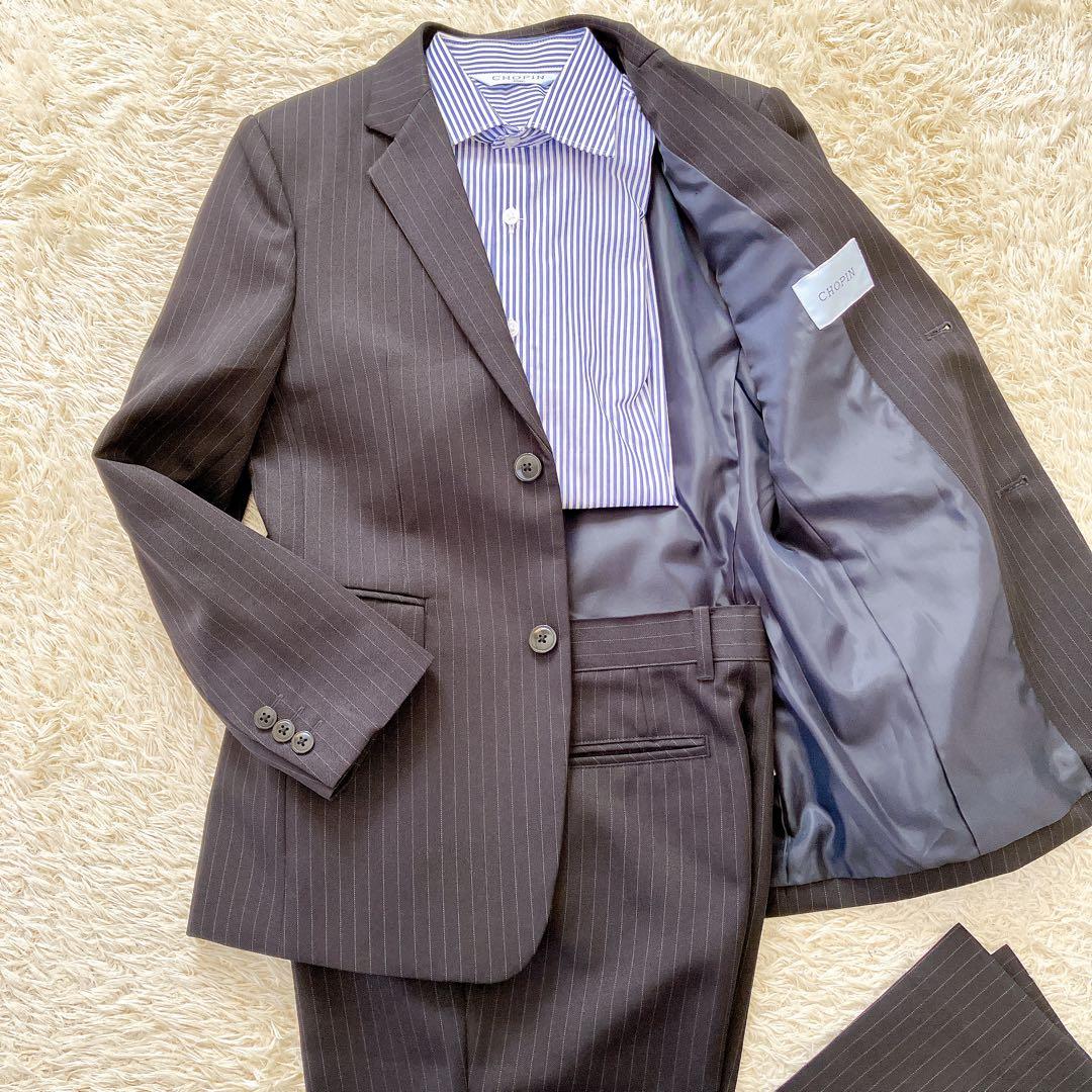 美品✨ショパン フォーマルスーツ 男の子 入学式 卒服 160 黒 セレモニー