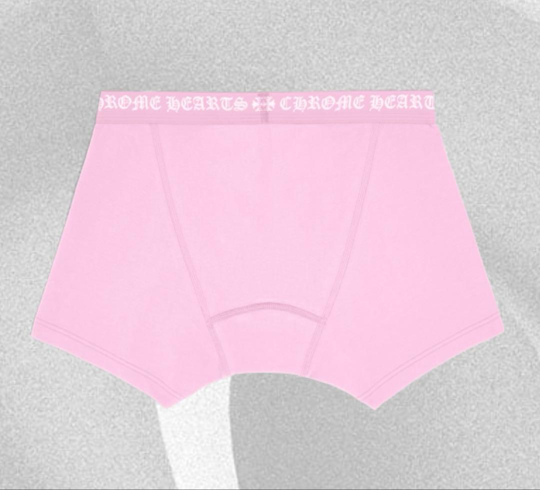 最新作　CHROME HEARTS ピンク ボクサー　パンツ　ブリーフ