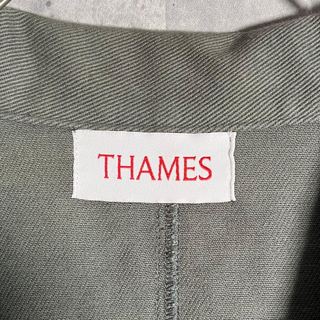 希少⭐️ THAMES MMXX. テムズ つなぎ オールインワン L オリーブ