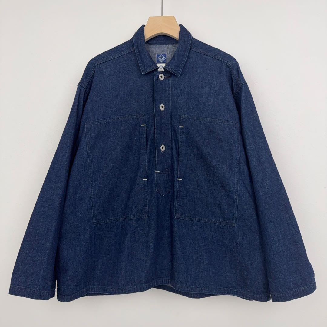 POST OʼALLS 23AW ARMY デニム プルオーバーシャツ ポスト
