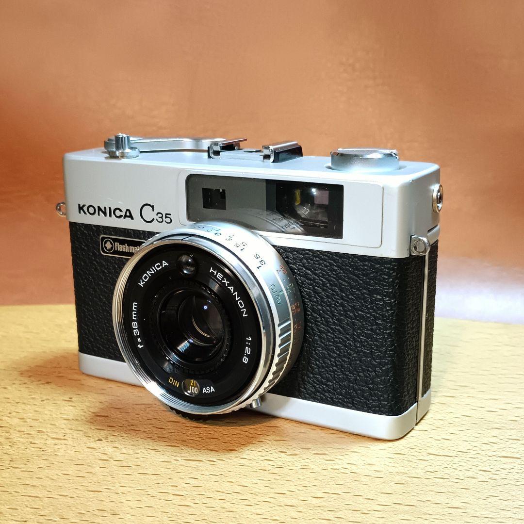 フィルムカメラ　コニカC35【美品、完動品】乃木坂46　五百城茉央、芦田愛菜