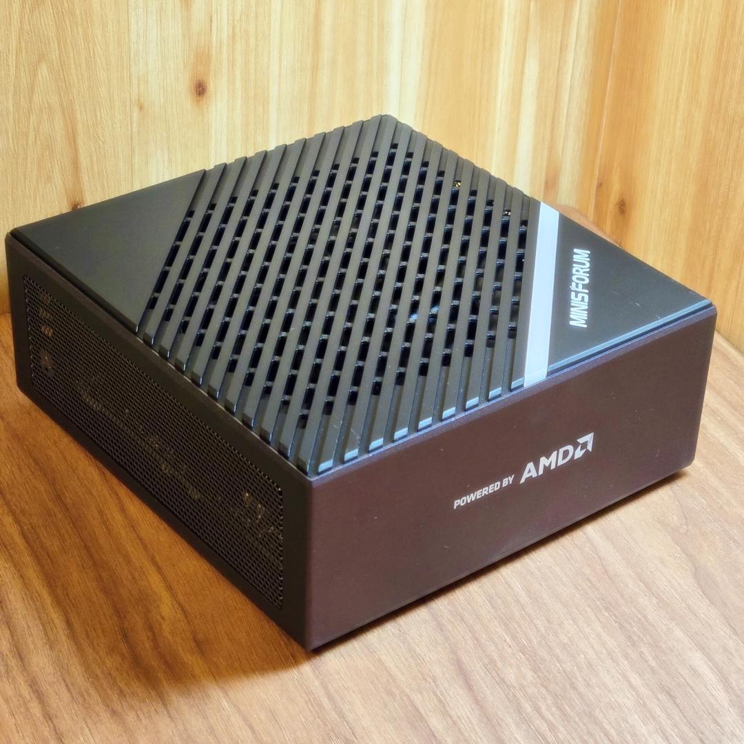 Minisforum B550 64GB/1TBメモリとSSD増設済 5700G