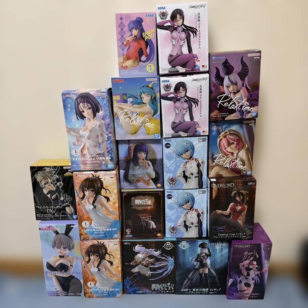 美少女系アニメキャラフィギュア箱セット19箱