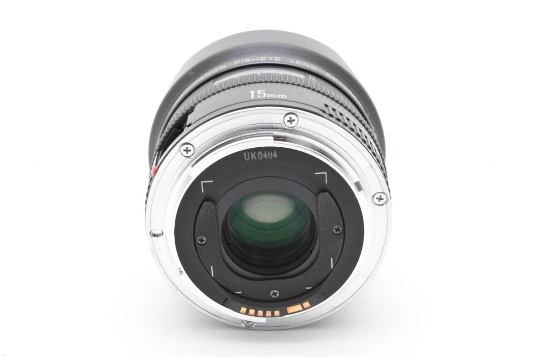 ジャンク キャノン EF 15mm F2.8 FISHEYE Lens 5453