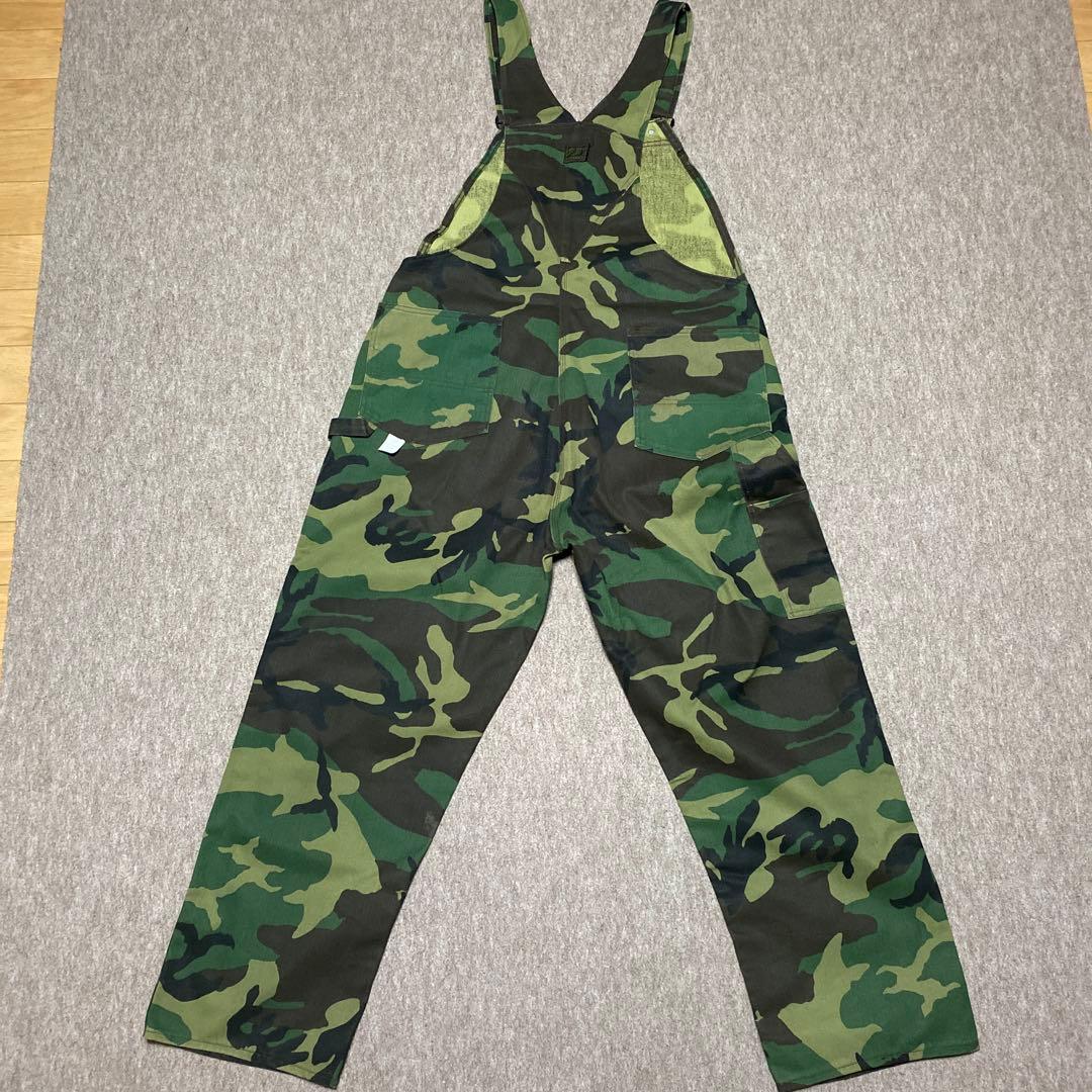LIBERTY迷彩オーバーオール ダブルニー