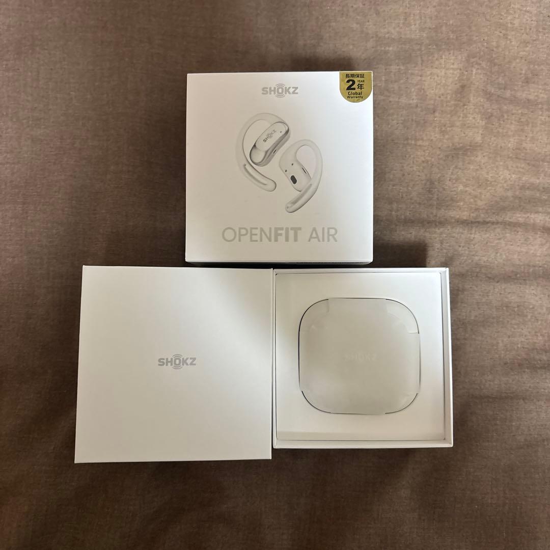 SHOKZ OPENFIT AIR ホワイト