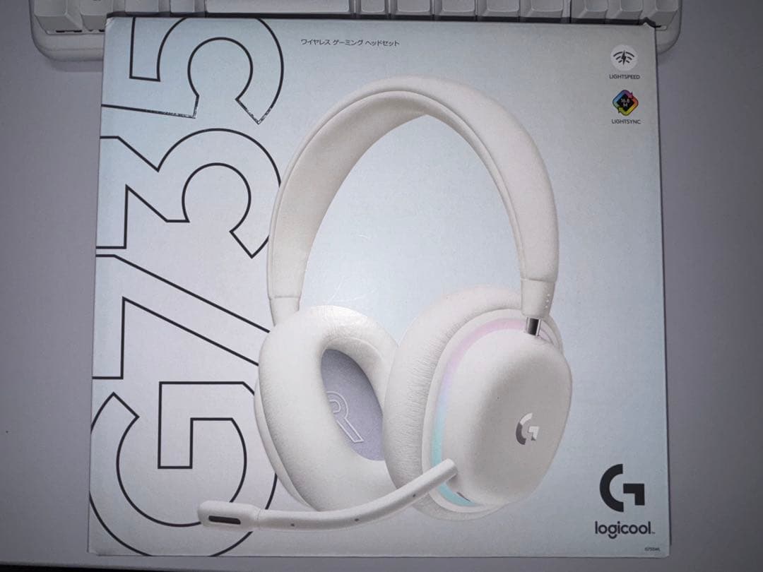 Logicool G735 & AULA アイスクリスタルテンキー