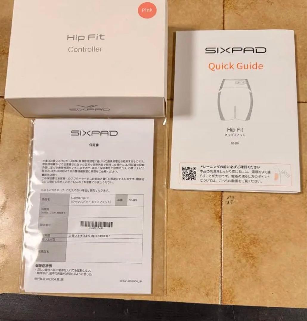 SIXPAD HipFit シックスパッド ヒップフィット Sサイズ 試着のみ