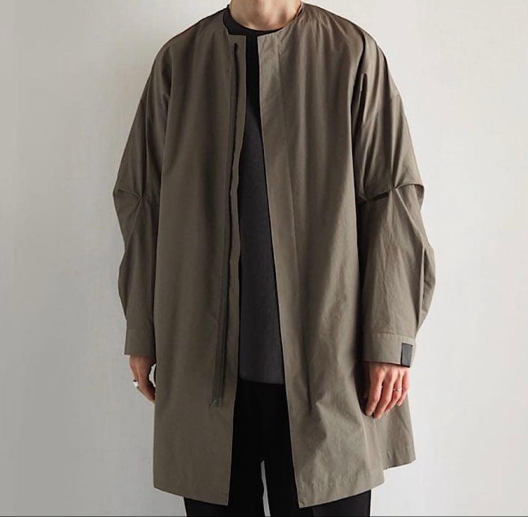 ああああ N.HOOLYWOOD SHIRT COAT ノーカラー 38