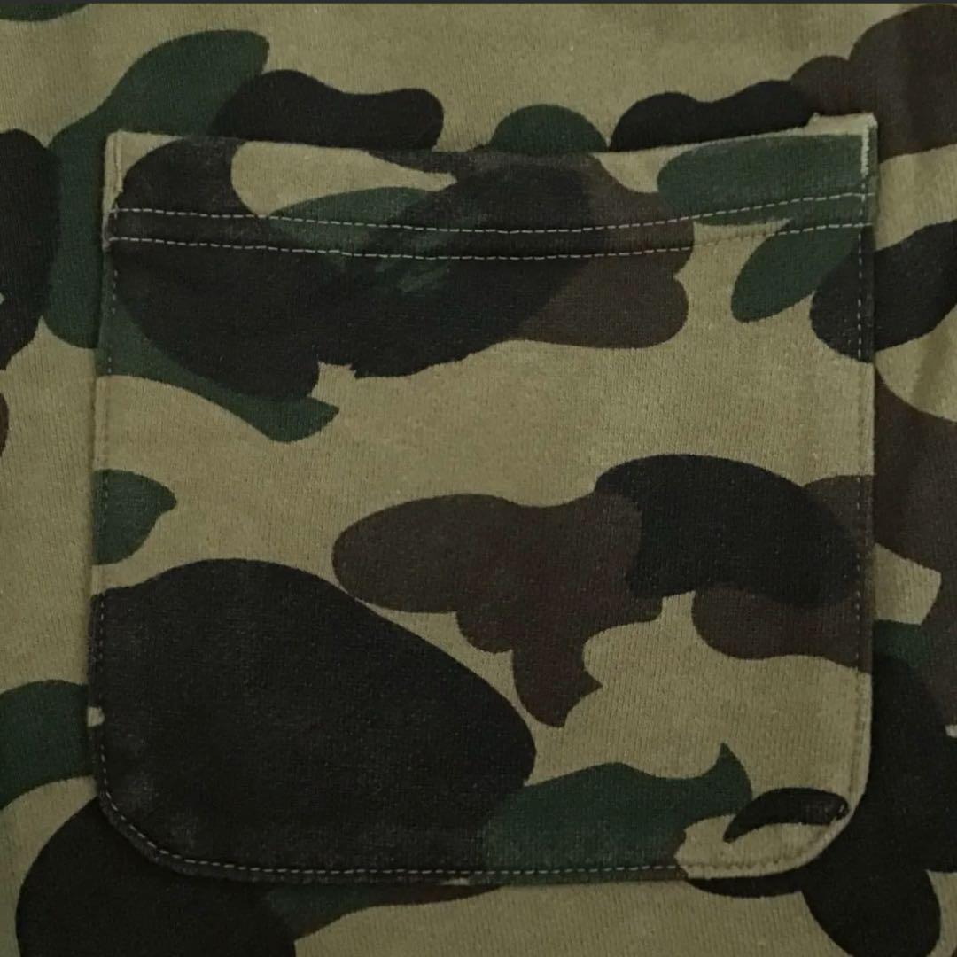 BAPE camo スウェット ハーフパンツ ベイプ 000000008323