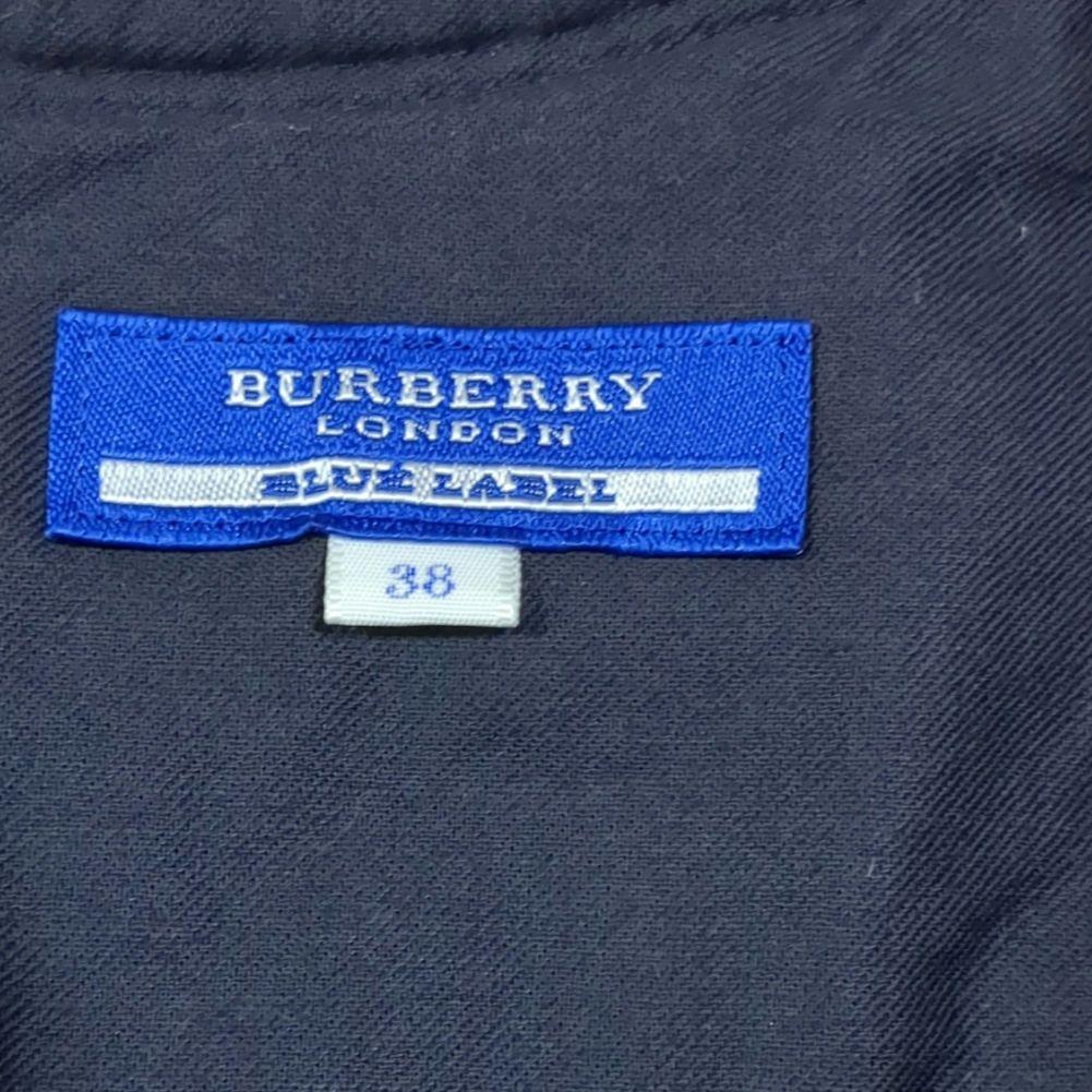 バーバリー　ブルーレーベル　ジャンパースカート　チェック　プリーツ　ピンク　38