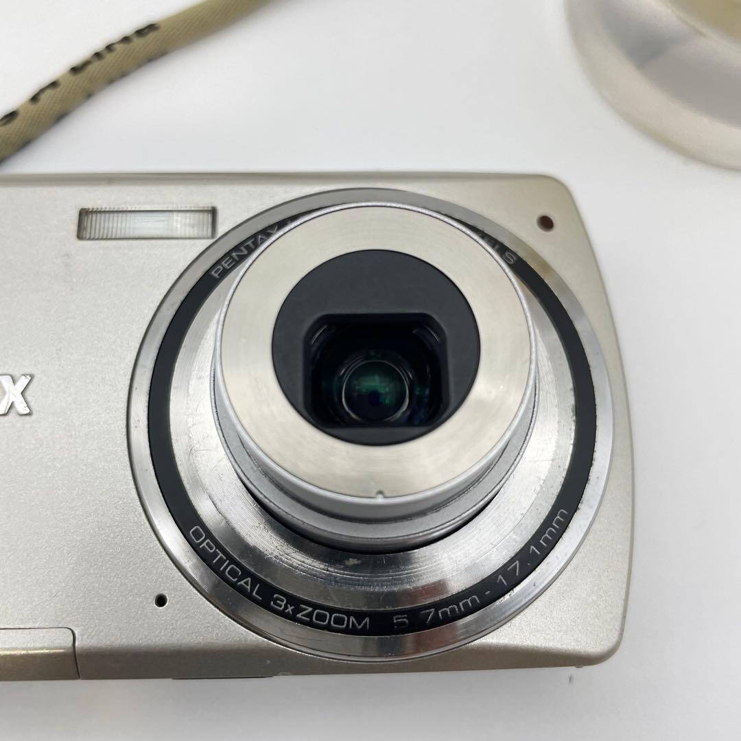 スマホ転送OK✨PENTAX Optio E80✨動作確認済 単三電池 可愛い♪