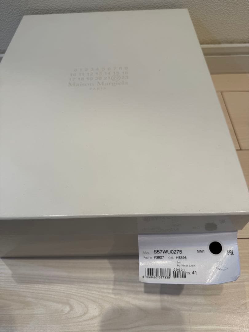 新品未使用品 MARGIELA タビチェルシーブーツ サイズ４１