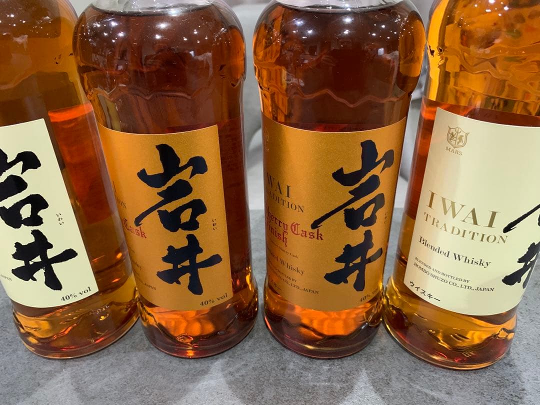 岩井トラディション シェリーカスクフィニッシュ　国産　各２本セット　計4本　新品