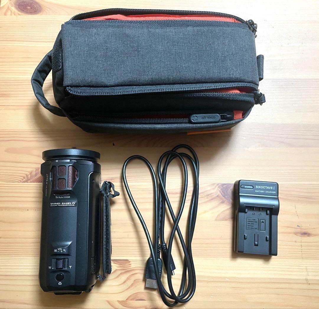 Panasonic HC-VX985M ビデオカメラ　手ブレ補正　動作品