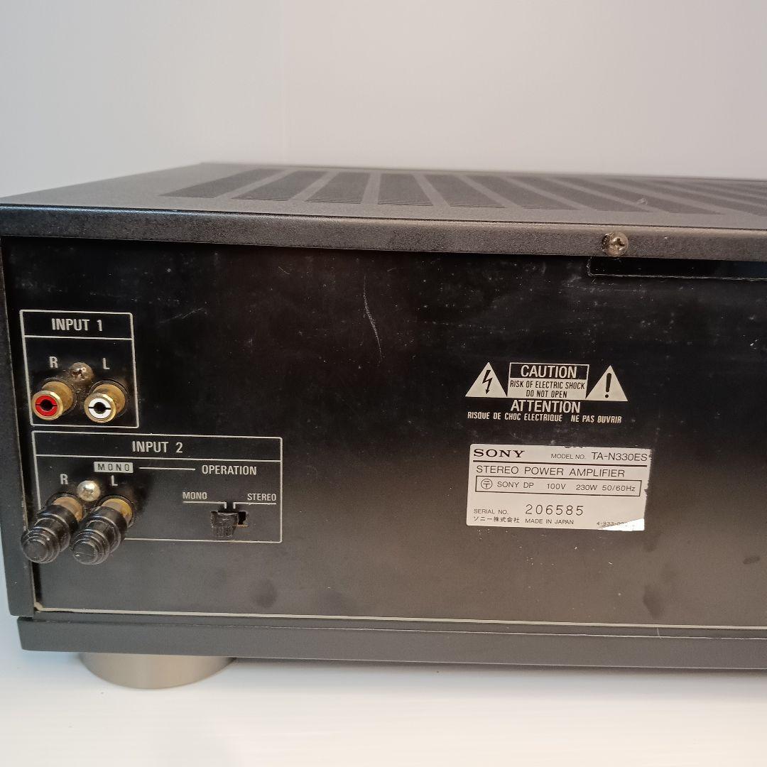 音出し 動作品 SONY TA-N330ES ステレオパワーアンプ ソニー