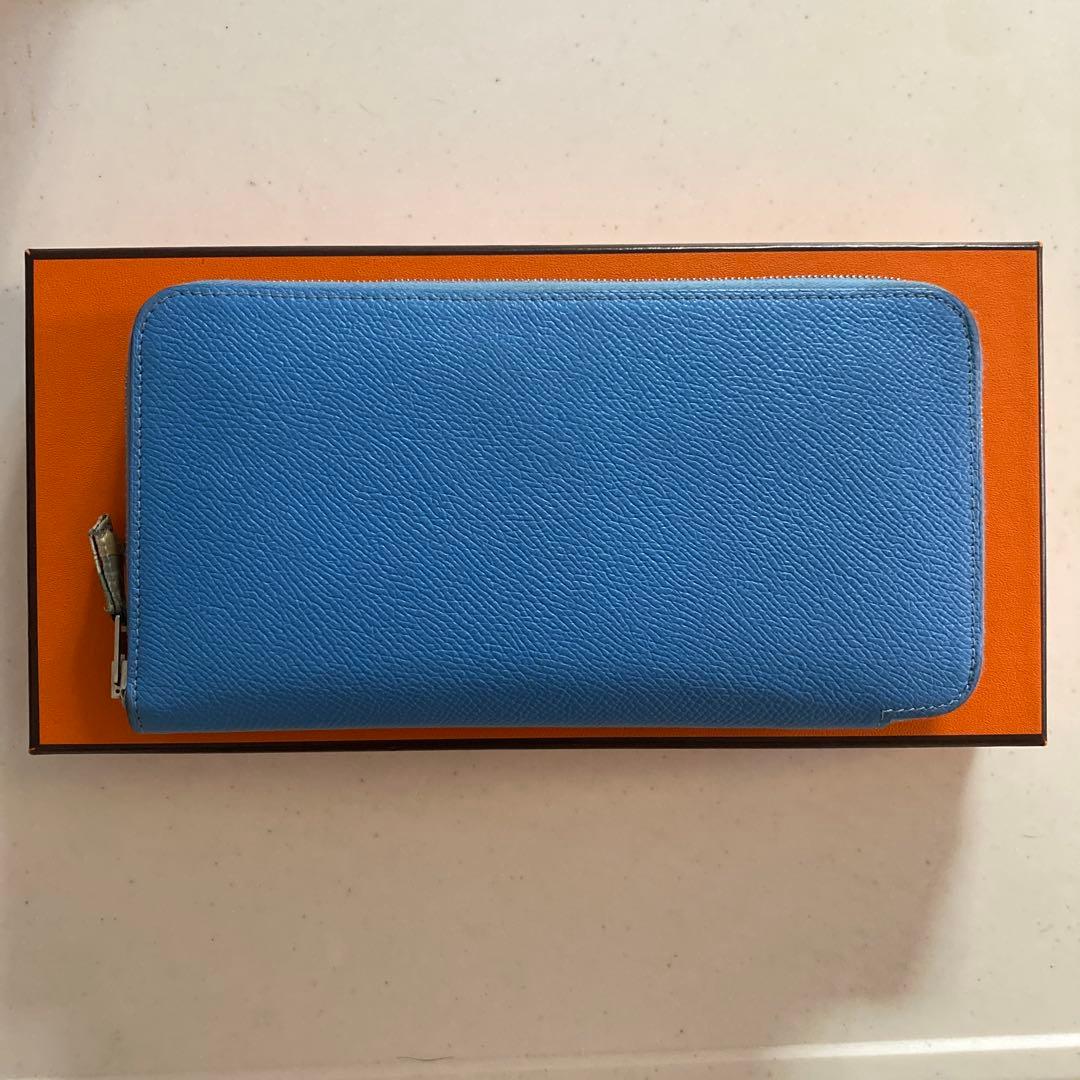 12345様　HERMES エルメス アザップロング シルクイン 長財布