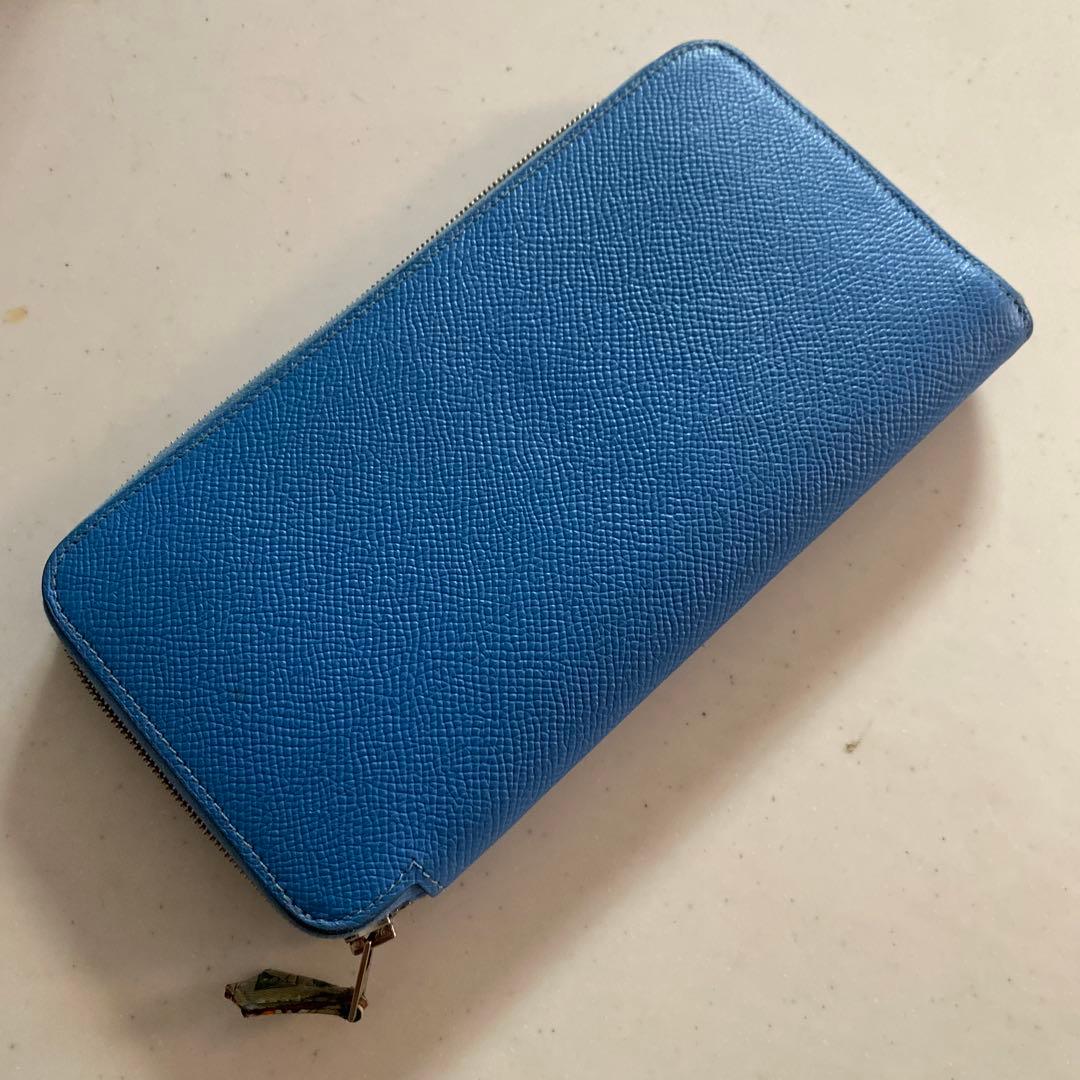 12345様　HERMES エルメス アザップロング シルクイン 長財布