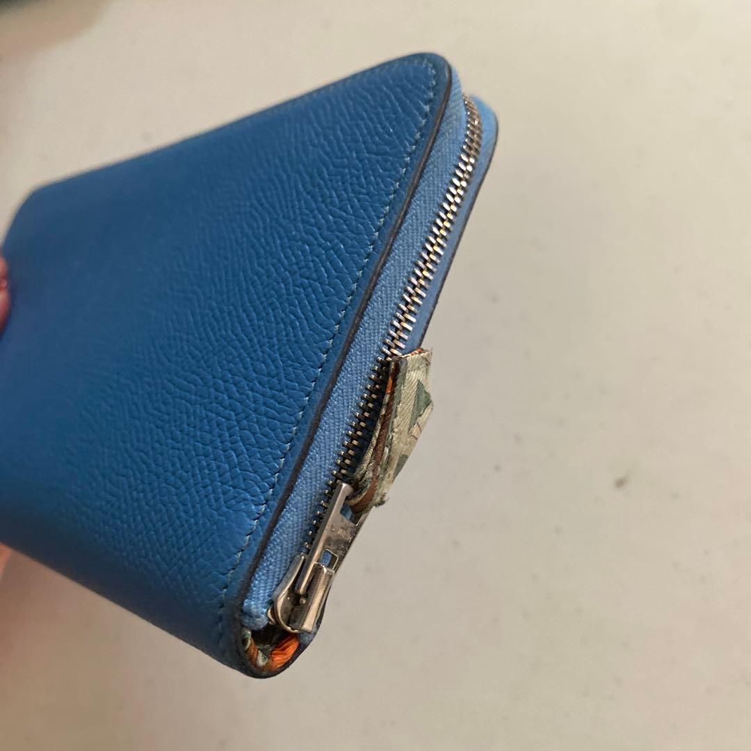12345様　HERMES エルメス アザップロング シルクイン 長財布