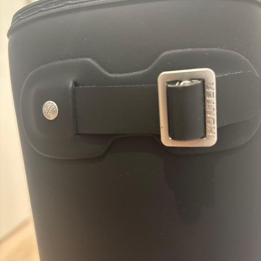 HUNTER ブラック ロング　レインブーツ　サイズ　 UK6 US8 EU39