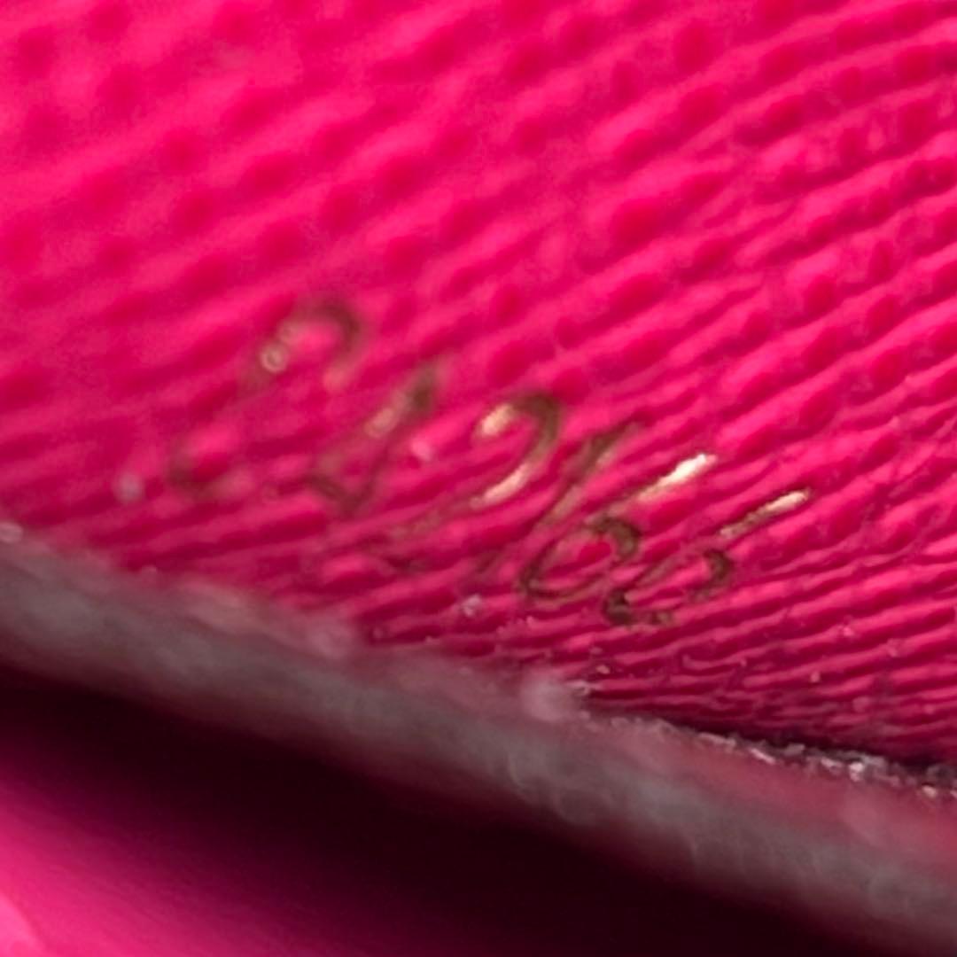 ルイヴィトン モノグラム ポルトフォイユ エミリー ホットピンクM41943