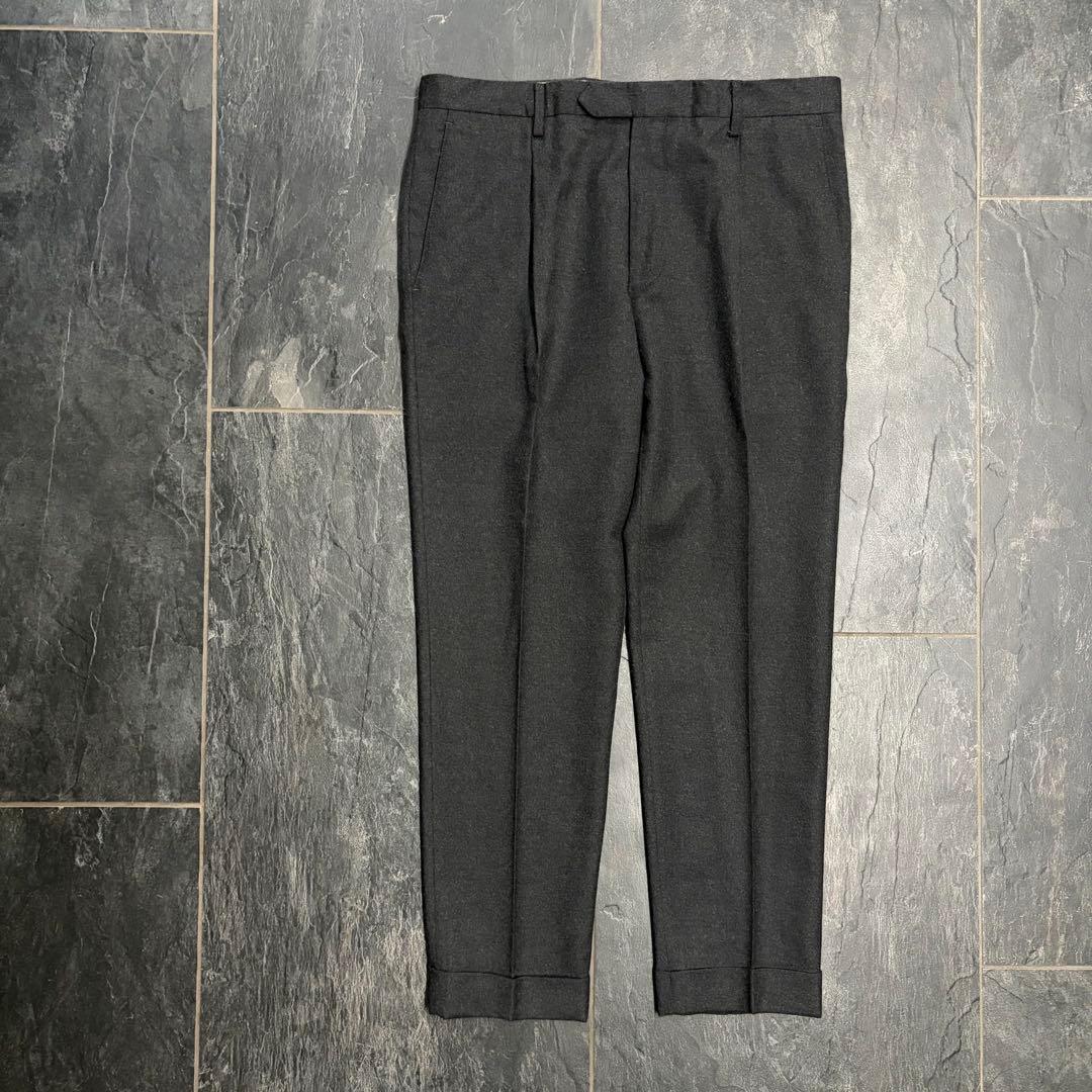 【BEAMS F】GERMANO ジェルマーノ　ウール スラックス　パンツ　50