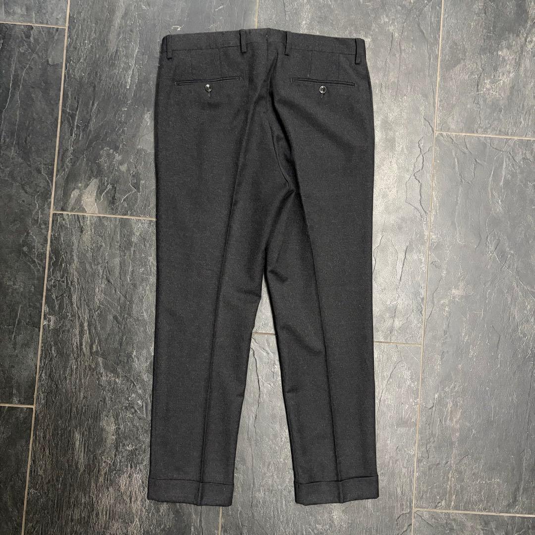 【BEAMS F】GERMANO ジェルマーノ　ウール スラックス　パンツ　50